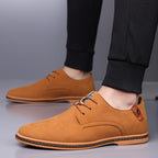 Nette schoenen heren met veters en gestikte zool 9