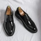 Nette schoenen heren van lakleer met veters 2