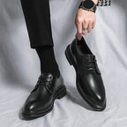Nette schoenen heren van lakleer met veters 3