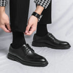 Nette schoenen heren van lakleer met veters 4