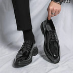 Nette schoenen heren van lakleer met veters 5