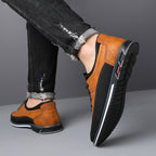 Nette schoenen heren van leer met elastische veters 6