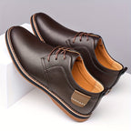 Nette schoenen heren van leer met veters 7