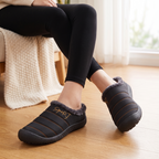 Pantoffels dames gevoerd met antislipzool 3