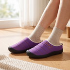 Pantoffels dames gevoerd met antislipzool 6