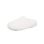 Pantoffels dames met zachte teddyvoering en gewatteerd voetbed 1