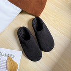 Pantoffels dames met zachte teddyvoering en gewatteerd voetbed 7
