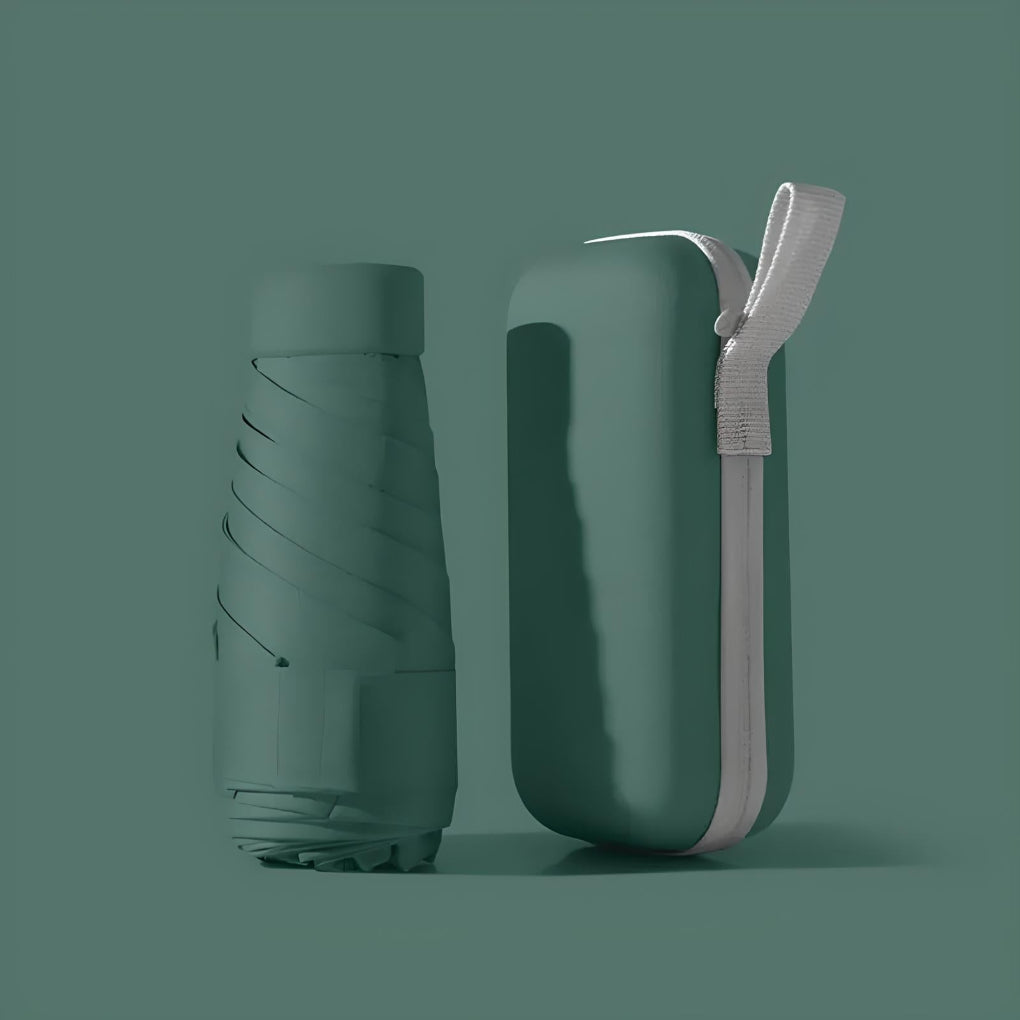 Paraplu opvouwbaar en compact met waterafstotend etui en RVS frame 4