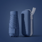 Paraplu opvouwbaar en compact met waterafstotend etui en RVS frame 8