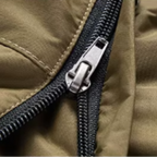 Parka winterjas heren gewatteerd met bontrand capuchon 10