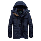 Parka winterjas heren met teddyvoering en capuchon waterafstotend 4