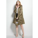 Regenjas dames waterafstotend en oversized met capuchon en verstelbare zoom 7