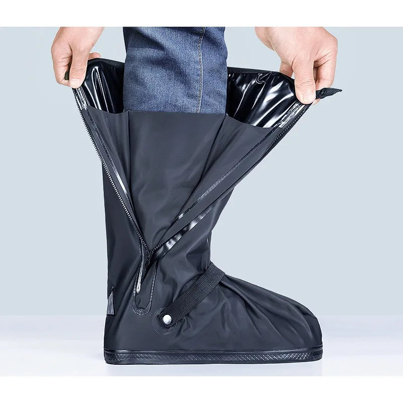 Regenoverschoenen waterdicht met rits en antislipzool 1