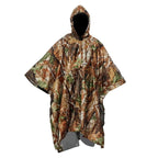 Regenponcho uniseks waterdicht met capuchon en opbergetui 7