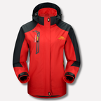 Ski-jas dames 3-in-1 met capuchon en hoge kraag gevoerd 6