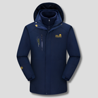 Ski-jas dames 3-in-1 met capuchon en hoge kraag gevoerd 9