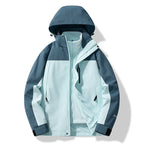 Ski-jas dames 3-in-1 met capuchon en uitneembare fleecevoering 1