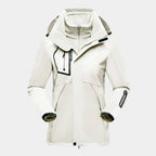 Ski-jas dames 3-in-1 met capuchon langarm waterafstotend 2