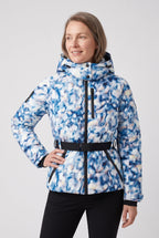 Ski-jas dames getailleerd gewatteerd met capuchon en ritszakken 5