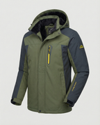 Ski-jas heren met capuchon en fleecevoering waterafstotend gevoerd 4