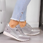 Sneakers dames met sleehak 1