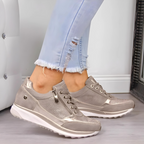Sneakers dames met sleehak 4