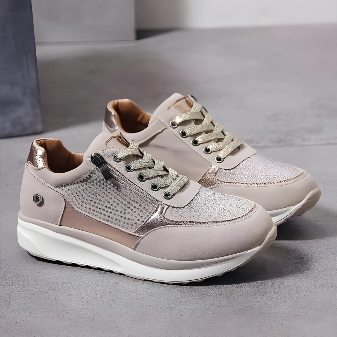 Sneakers dames met sleehak 6