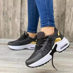 Sneakers dames met sleehak en luchtkussenzool 3