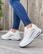 Sneakers dames met sleehak en luchtkussenzool 8