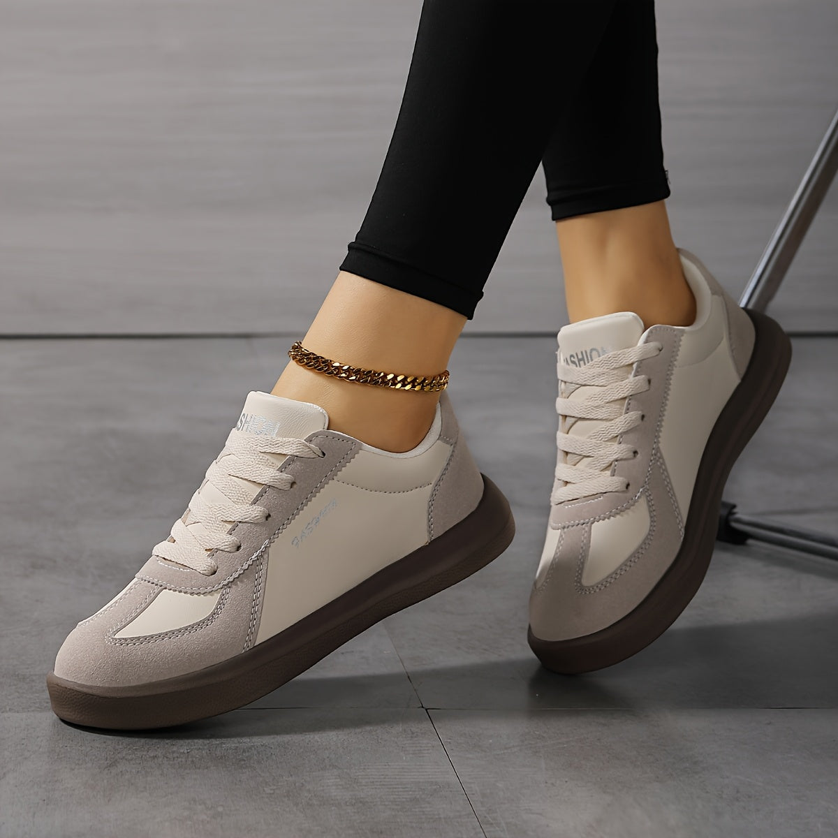 Sneakers dames met veters 7