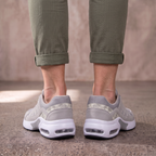 Sneakers dames van leer met veters en antislipzool 7