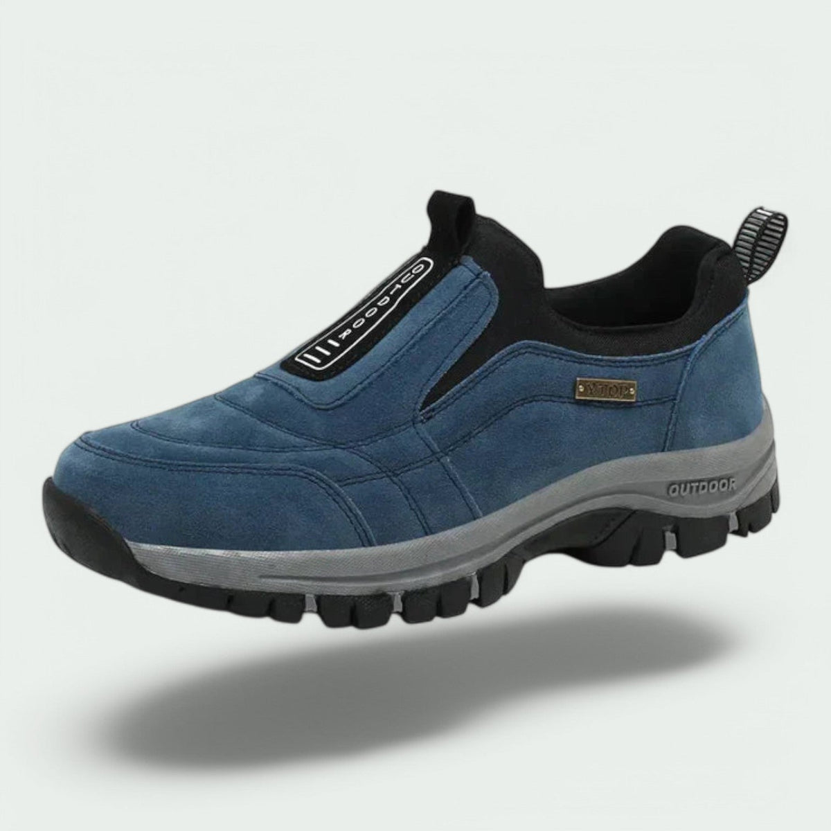Sneakers heren instapmodel met dikke zool 1