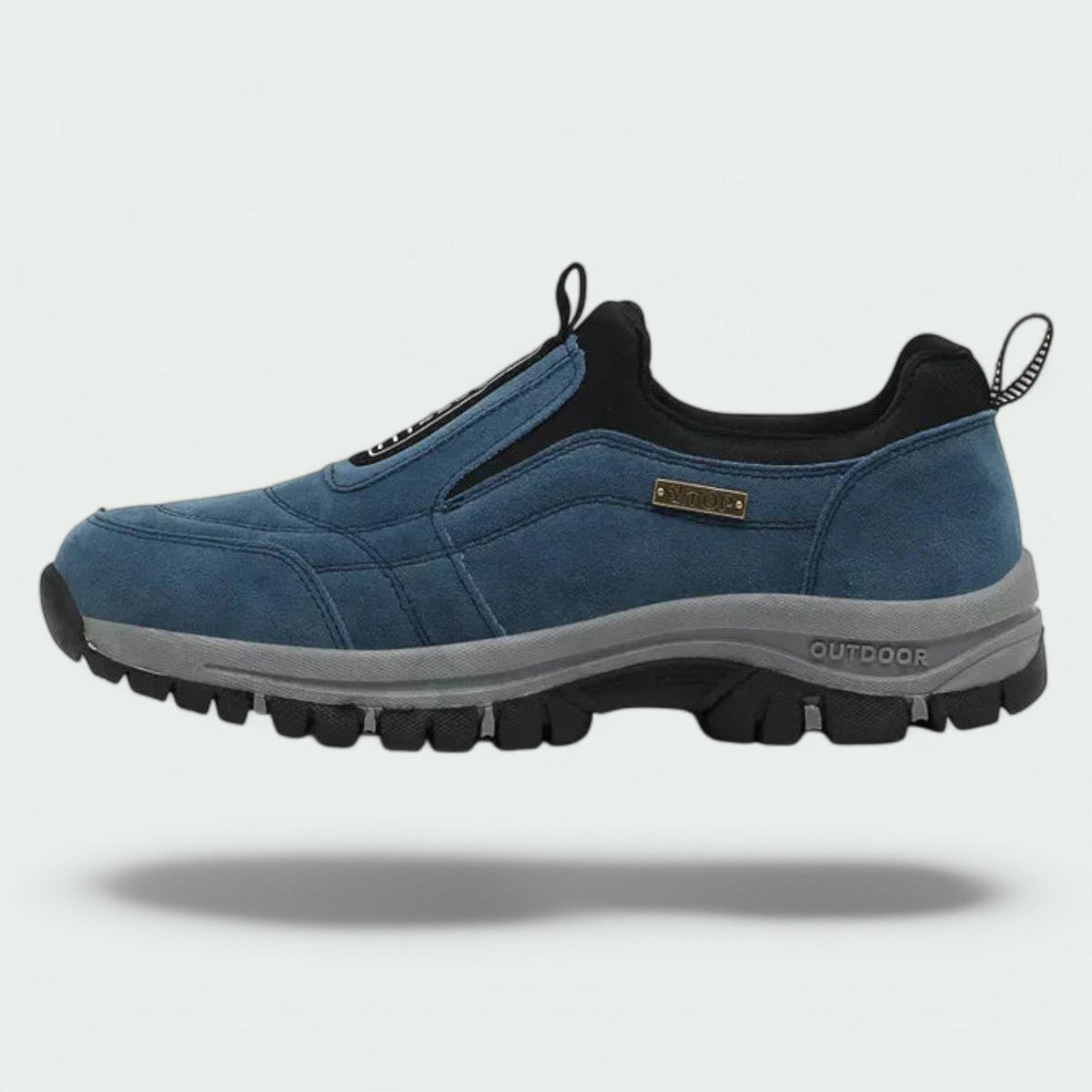Sneakers heren instapmodel met dikke zool 4