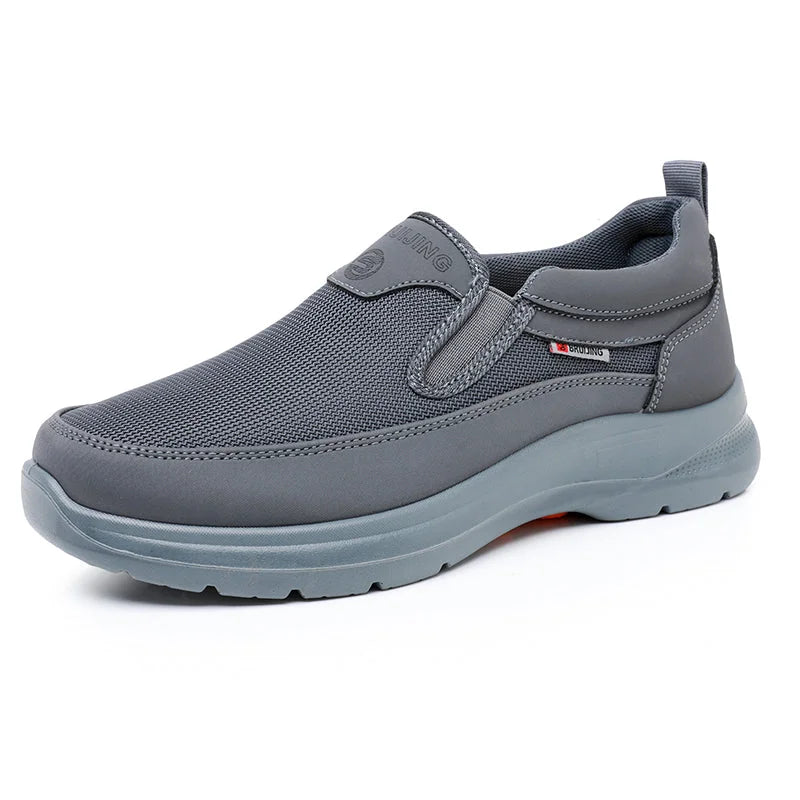 Sneakers heren instapmodel van mesh met dikke zool 1