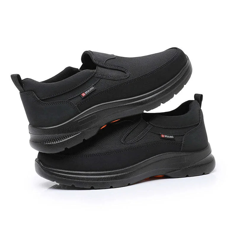 Sneakers heren instapmodel van mesh met dikke zool 11