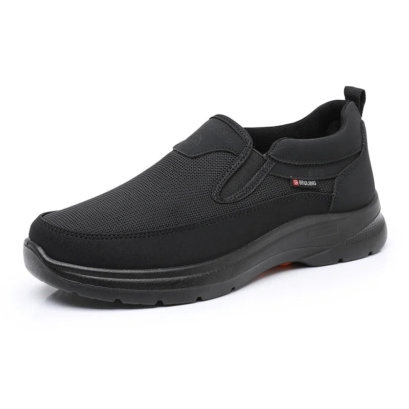Sneakers heren instapmodel van mesh met dikke zool 2