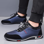 Sneakers heren met veters en dikke rubberzool 10