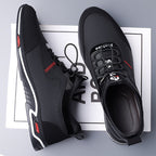 Sneakers heren met veters en dikke rubberzool 13