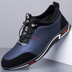 Sneakers heren met veters en dikke rubberzool 9