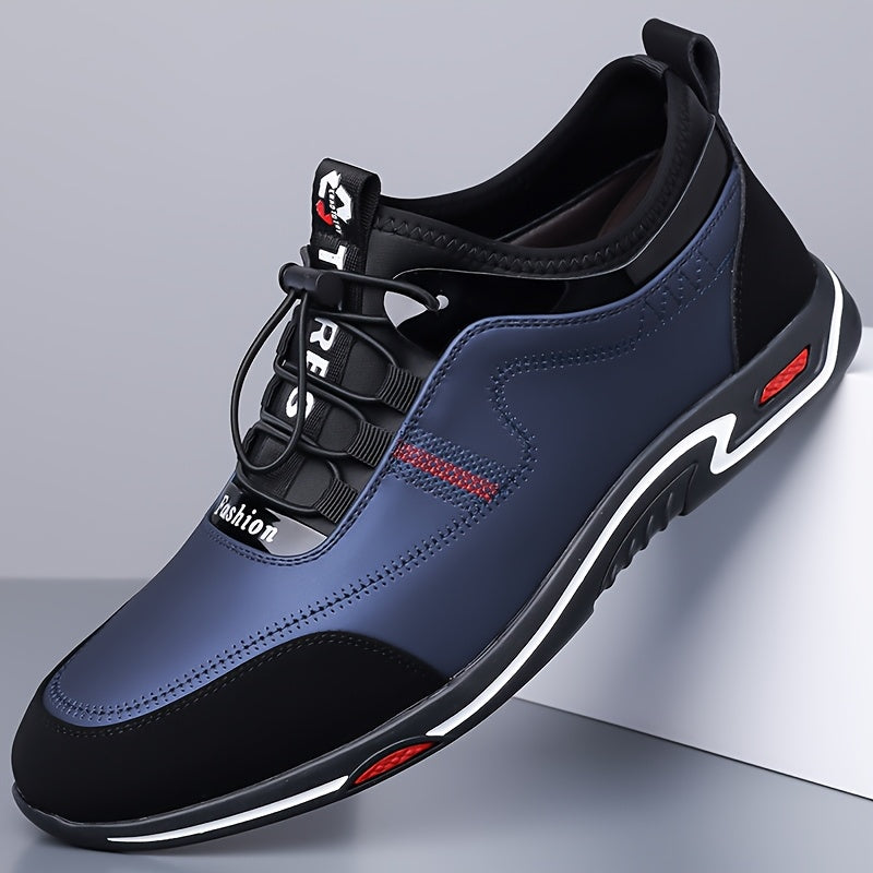 Sneakers heren met veters en dikke rubberzool 9