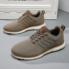 Sneakers heren met veters en lichte zool 2
