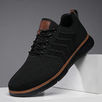 Sneakers heren met veters en lichte zool 6