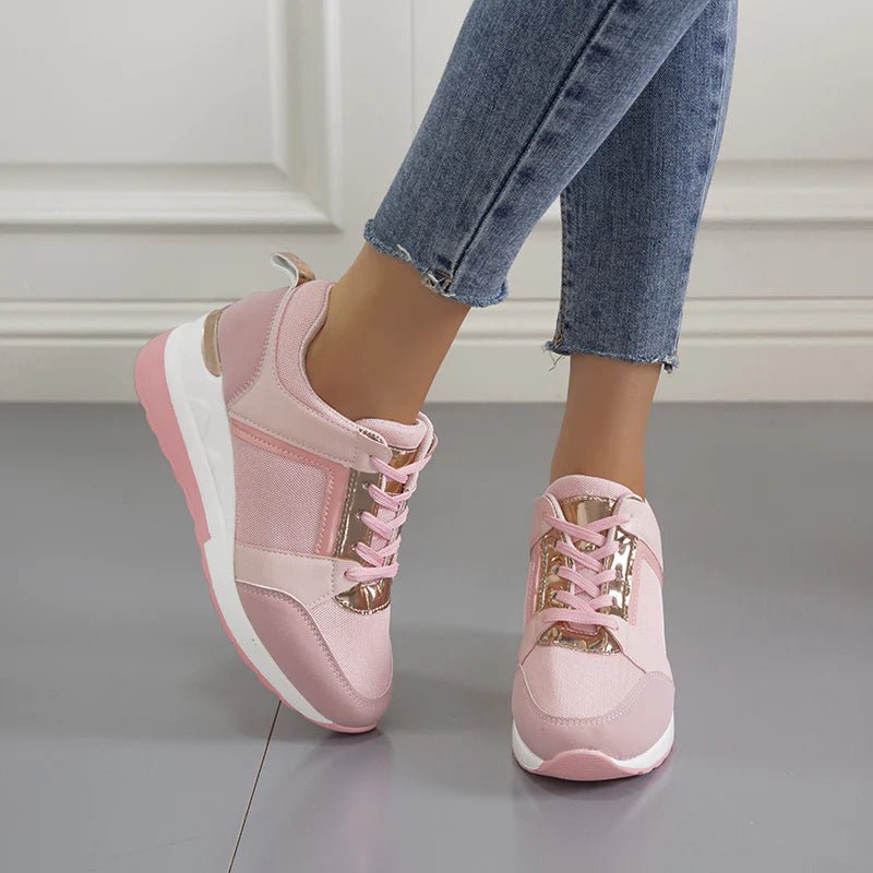 Sneakers dames met gedempte zool en ademende materialen voor dagelijks gebruik 3