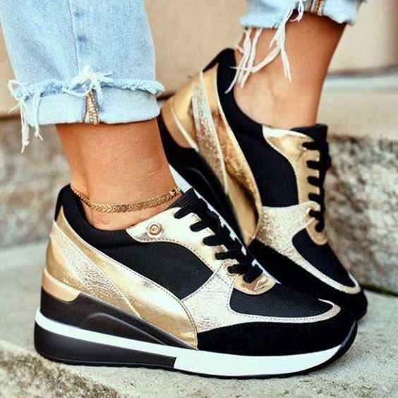 Sneakers dames met gedempte zool en ademende materialen voor dagelijks gebruik 8
