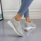 Sneakers dames met gedempte zool en ademende materialen voor dagelijks gebruik 2