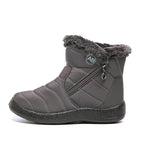 Snowboots dames gewatteerd met rits en warme voering 25