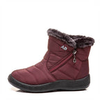 Snowboots dames gewatteerd met rits en warme voering 27