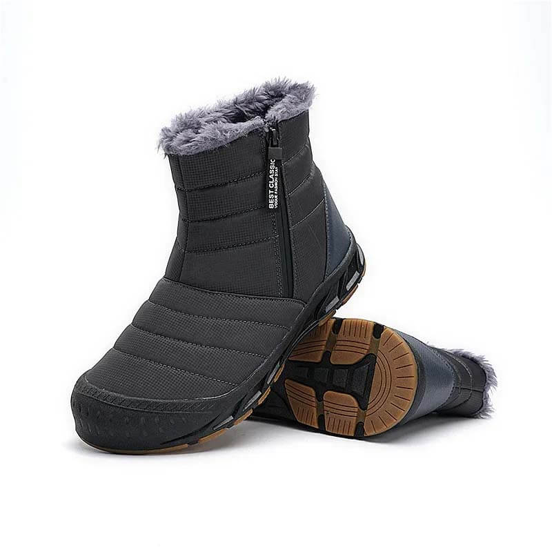 Snowboots dames hoog met rits en warme voering 3