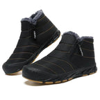Snowboots dames met rits en dikke comfortzool 3