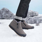 Snowboots dames met rits en dikke comfortzool 30
